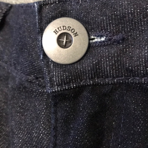 HUDSON  dark blue wash wide leg jeans size 27 - Picture 6 of 6